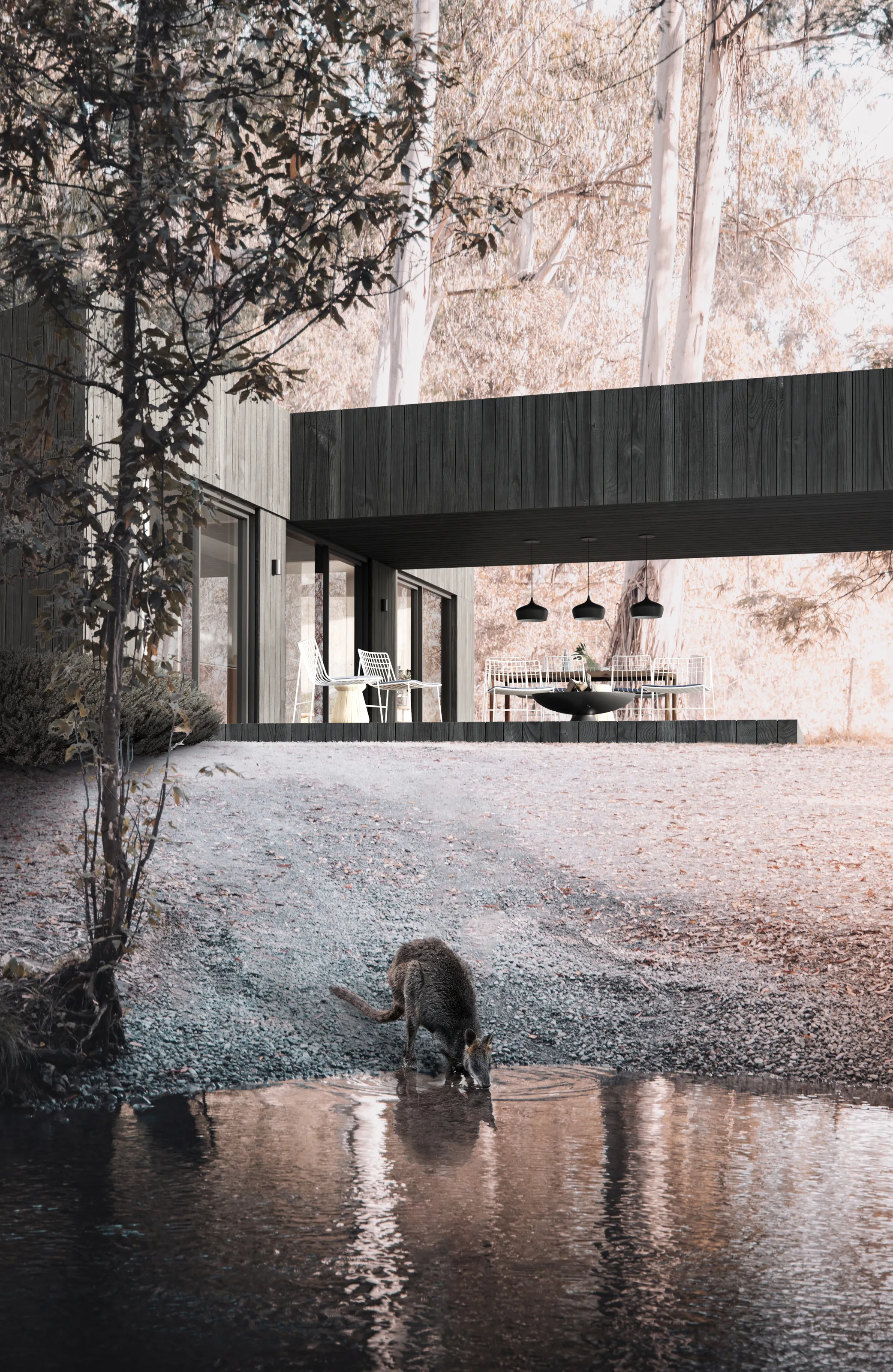 3D Architecture render 1